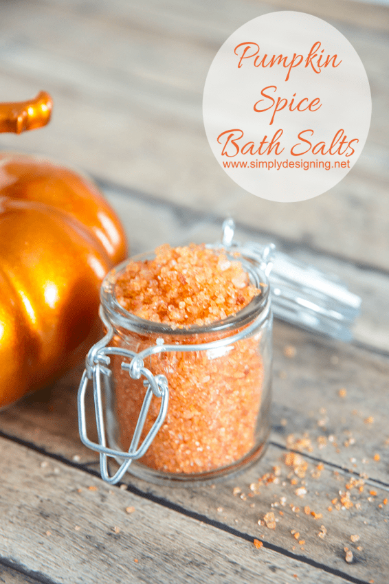 Pumpkin Spice Bath Salts