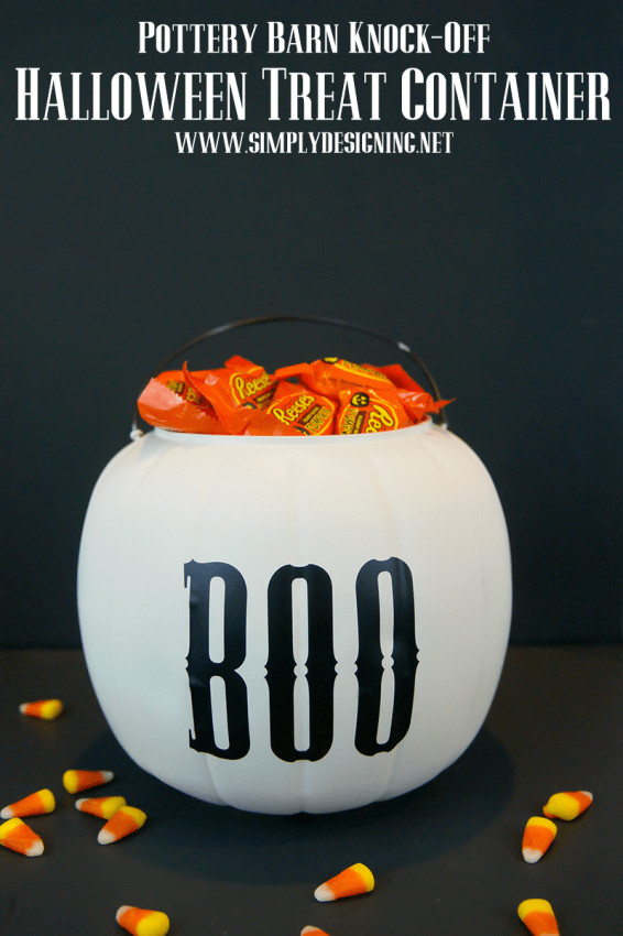 Halloween Treat Containers Pottery Barn KnockOff