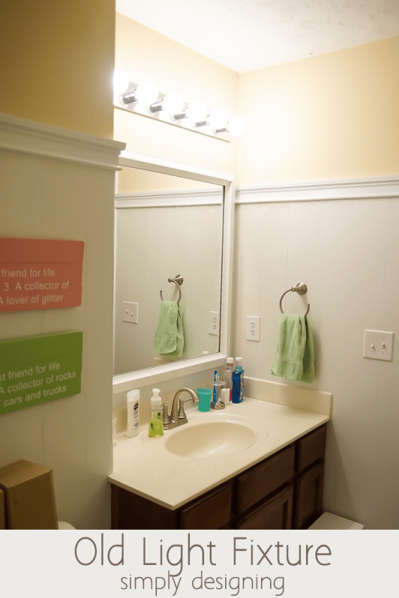 How To Install Bathroom Light Fixture - How To Replace A Bathroom Light Fixture How Tos Diy ...