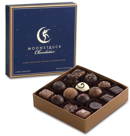 Moonstruck Chocolate 16-Piece Chocolate Truffle Collection Moonstruck Chocolate 16-Piece Chocolate Truffle Collection