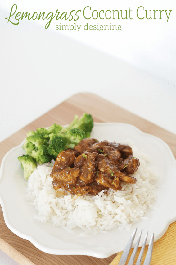 Lemongrass Coconut Curry Simply Designing with Ashley