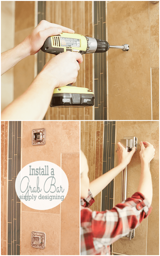 Master Bathroom Remodel: Part 12 { Install Bathroom Accessories }
