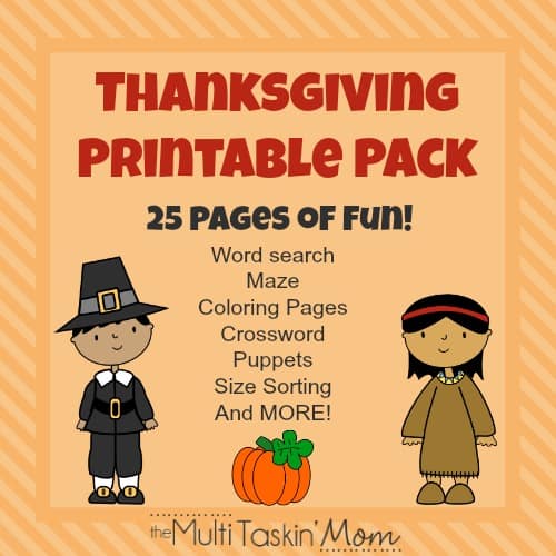 Fall Printables Halloween, Thanksgiving and More!