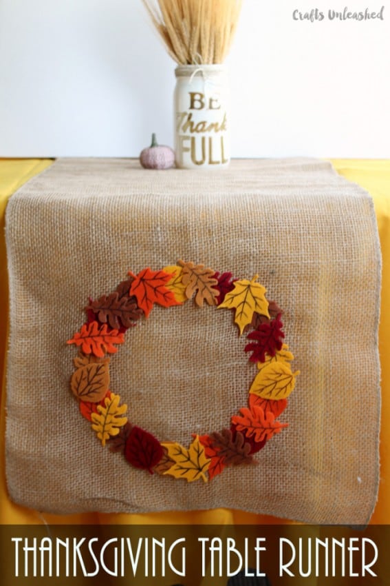 Easy Thanksgiving Table Decor