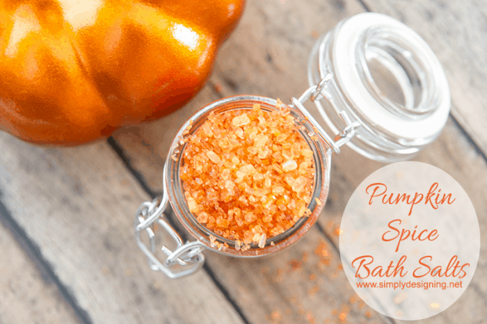 Pumpkin Spice Bath Salts