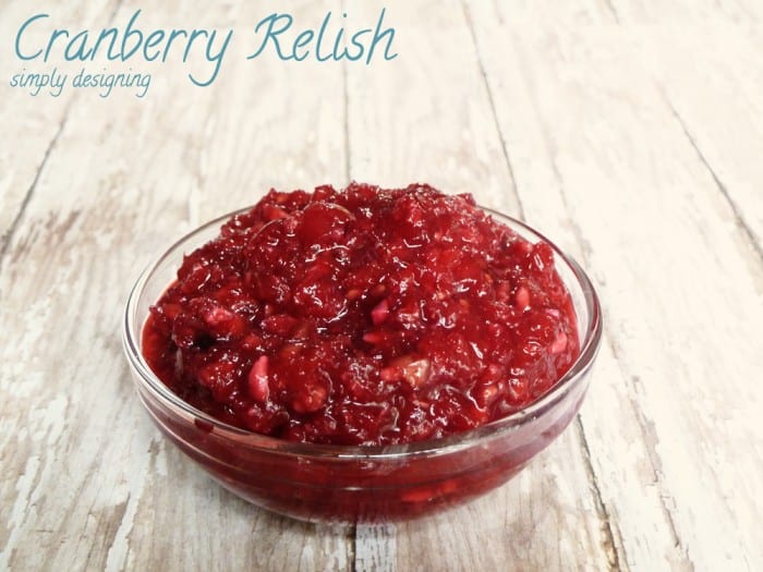 Fresh Cranberry Relish
