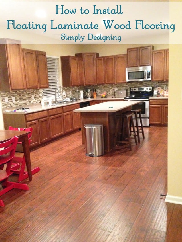 how to install floating laminate wood flooring