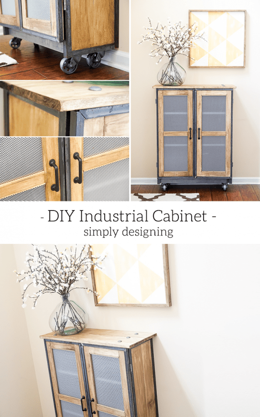 DIY Industrial Cabinet