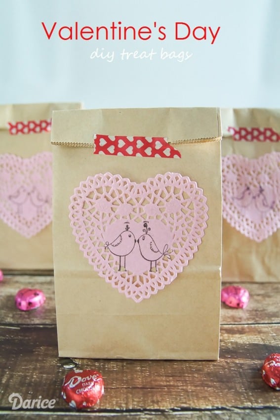 Valentines Day Treat Bags