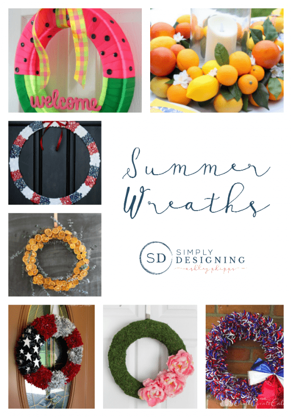 Summer Wreaths | SimplyDesigning.net