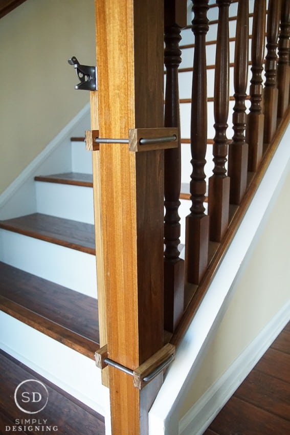bi fold stair gate
