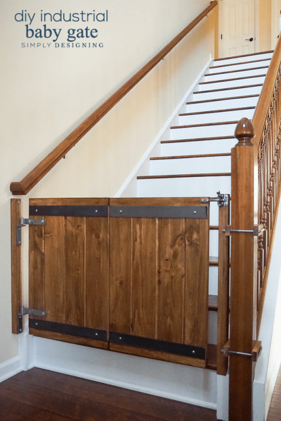 wrought iron pet gate for stairs
