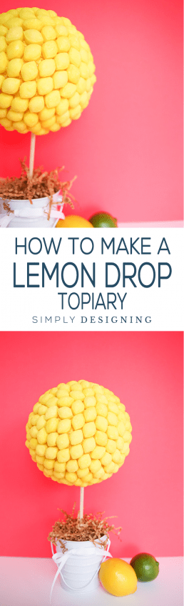 lemon drop topiary