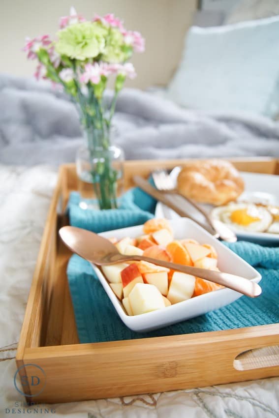 Fruit is the perfect addition to a Mother's Day Breakfast in Bed