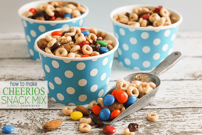 How to make Cheerios Snack Mix