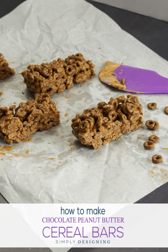 How to make Chocolate Peanut Butter Cereal Bars