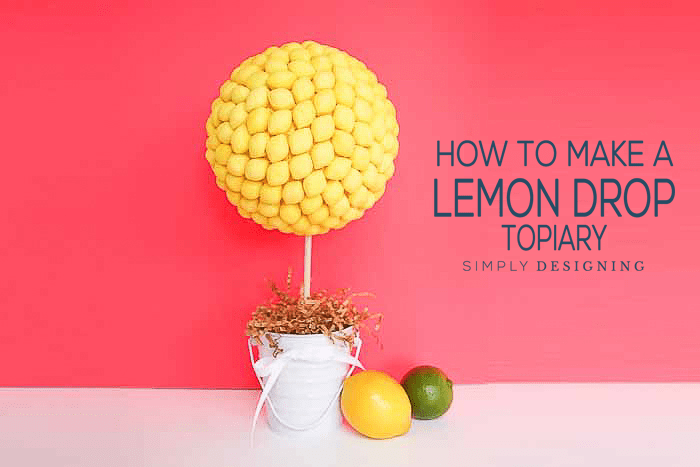 lemon drop topiary