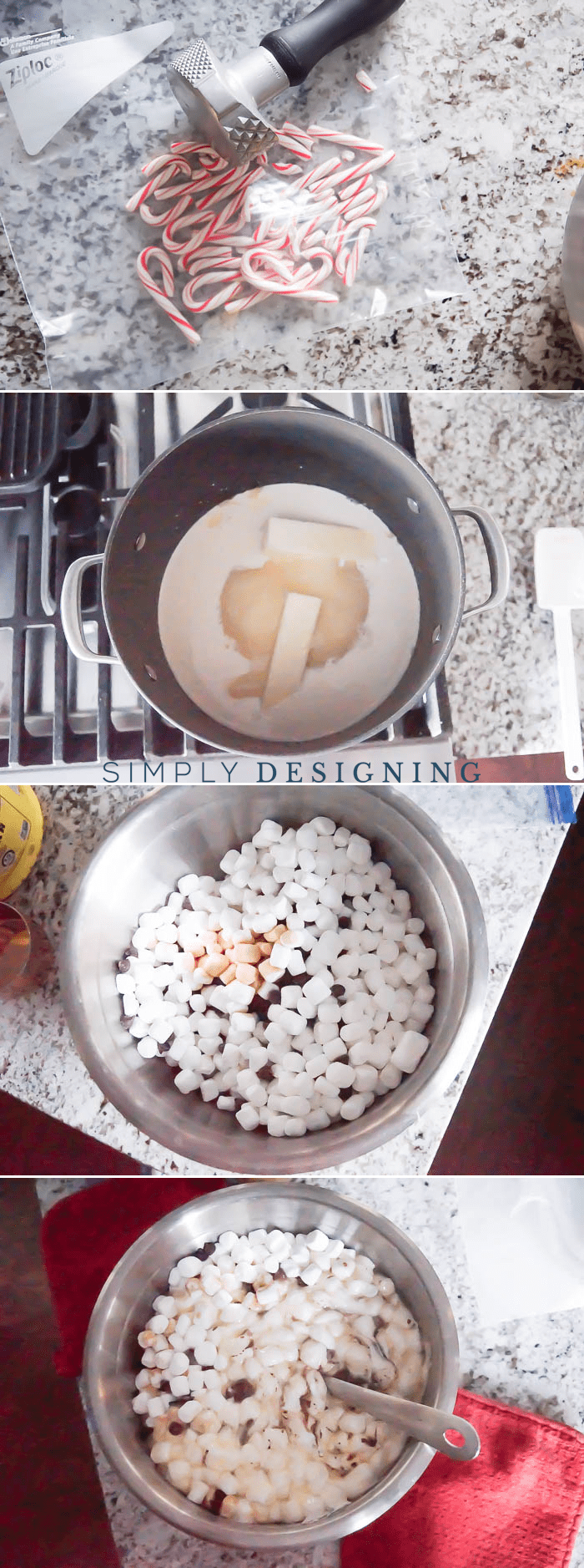 How to make Chocolate Peppermint Fudge
