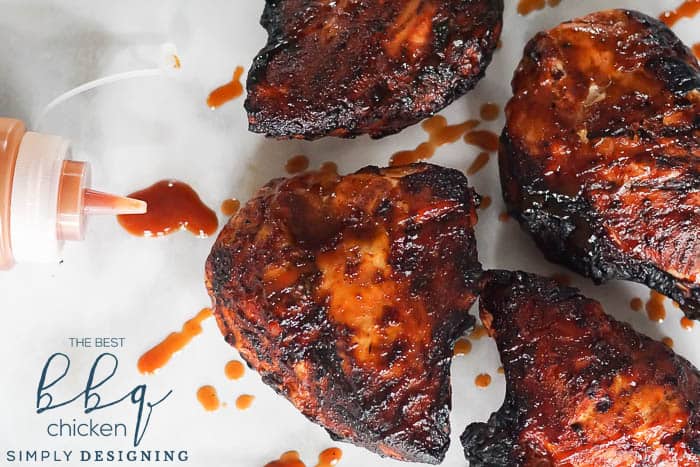 Grilled Chicken with all the flavors of BBQ Chicken