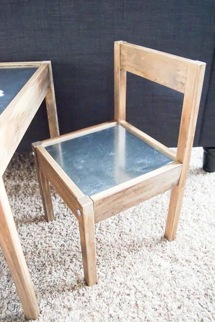 ikea childrens table and chairs hack
