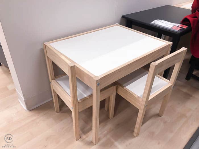 ikea kid table