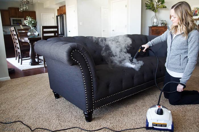 How to Clean a Couch with a steamer