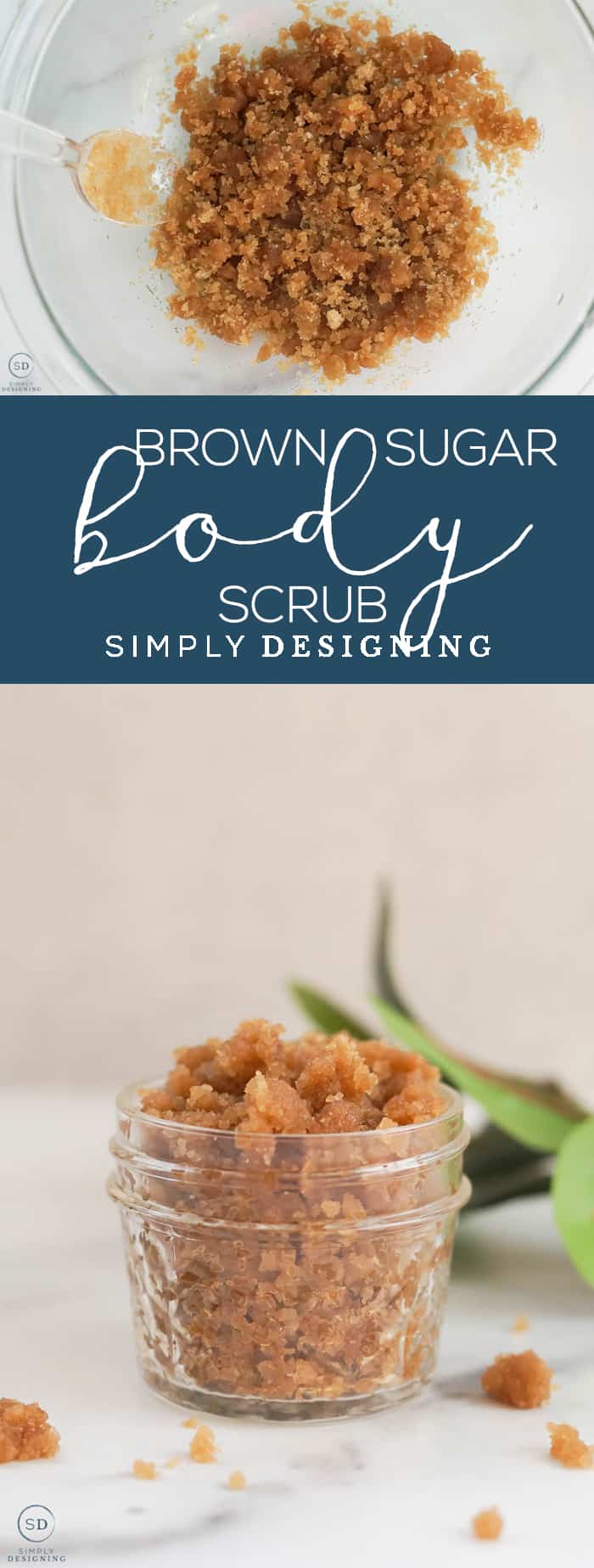 This homemade Brown Sugar Scrub is an easy way to exfoliate your whole body at home while saving money