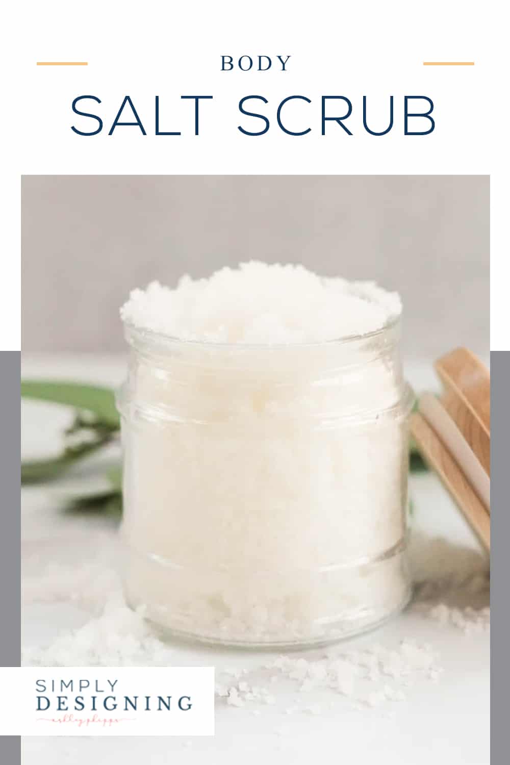I absolutely love body scrubs and this Salt Scrub with a delicious yet natural smell makes scrubbing and exfoliating so amazing and easy