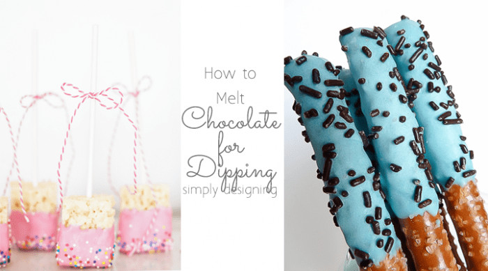 How to Melt Chocolate for Dipping Featured Image | How to Melt Chocolate for Dipping | 16 |