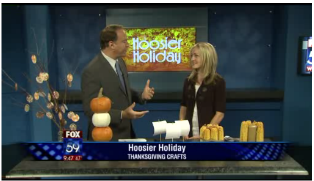| Fox 59 News Segment - Thanksgiving DIY Decor | 21 |