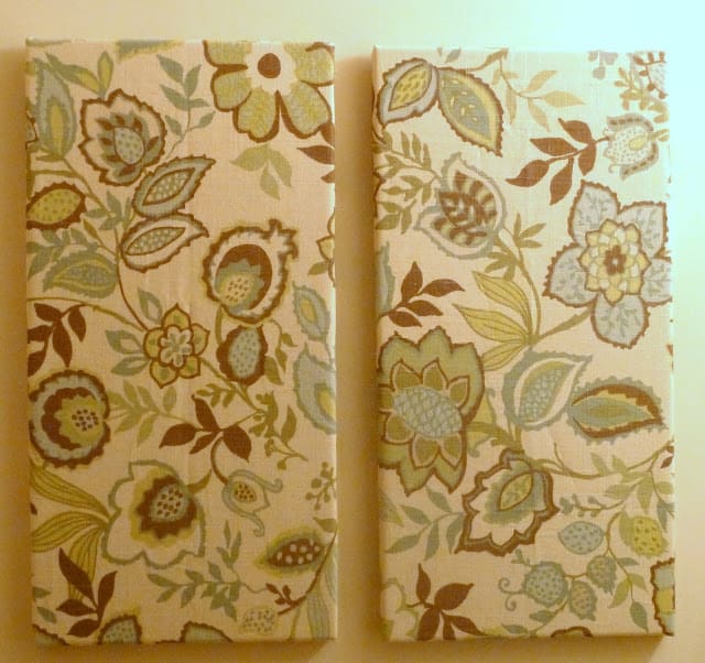 Bathroom+Canvases1 | Fabric Canvases: Half Bath Re-do Part 1 | 14 |