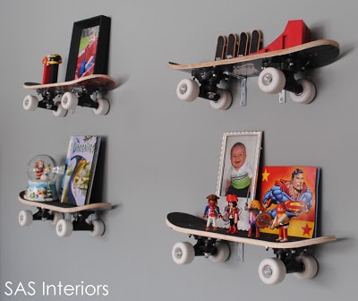 Boy Room 11 | Unique shelving options | 4 |