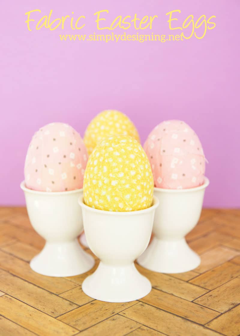 Fabric+Easter+Eggs1 | Fabric Covered Eggs with a Twist | 40 | Christmas Tree String Art