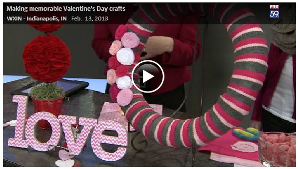 | Valentine's Day Craft Ideas {Fox59} | 17 |