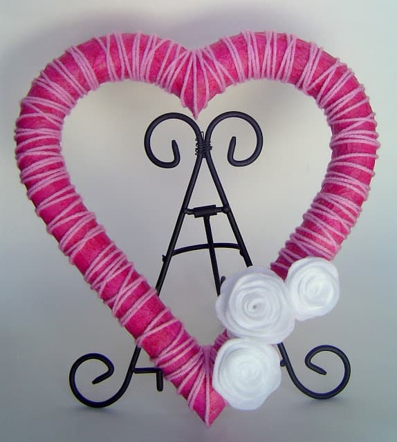 Heart+Final1 | Tissue Paper and Yarn Heart | 20 |