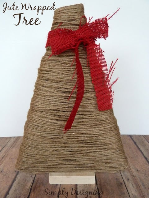 Jute Wrapped Christmas Tree 01a1 | Jute Wrapped Tree | 28 |