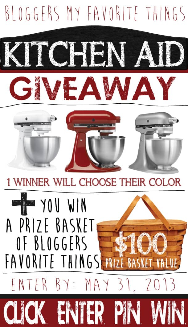 Kitchen Aid Giveaway Ad21 | KitchenAid + Our Favorite Things GIVEAWAY | 32 |