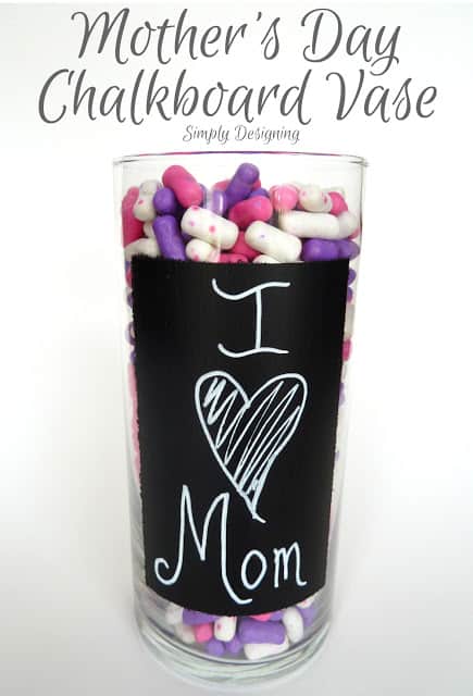 Mothers Day Chalkboard Vase+011 | Mother's Day Chalkboard Vase + Video #mothersdayhoa | 20 |