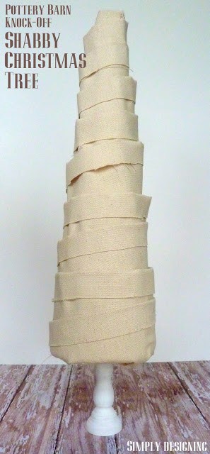 PB Shabby Fabric Christmas Tree KnockOff 01a1 | Shabby Fabric Christmas Tree {Pottery Barn Knock-Off} | 14 |
