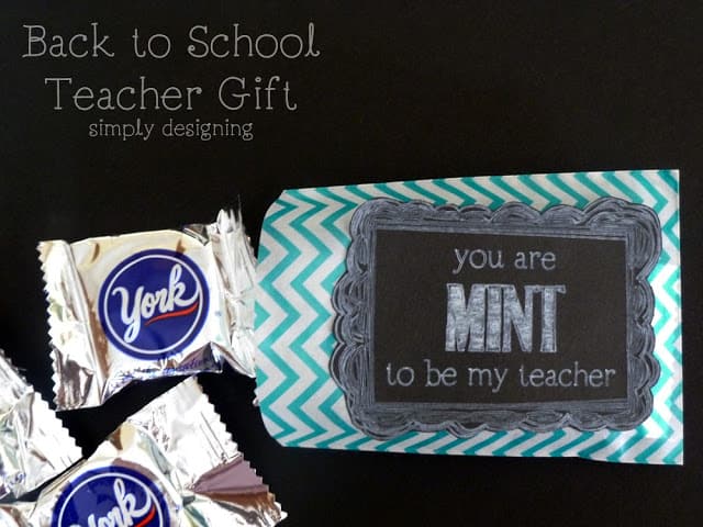 back+to+school+teacher+gift+011 | You are MINT to be my Teacher | 5 | DIY 4x4 Wall Art