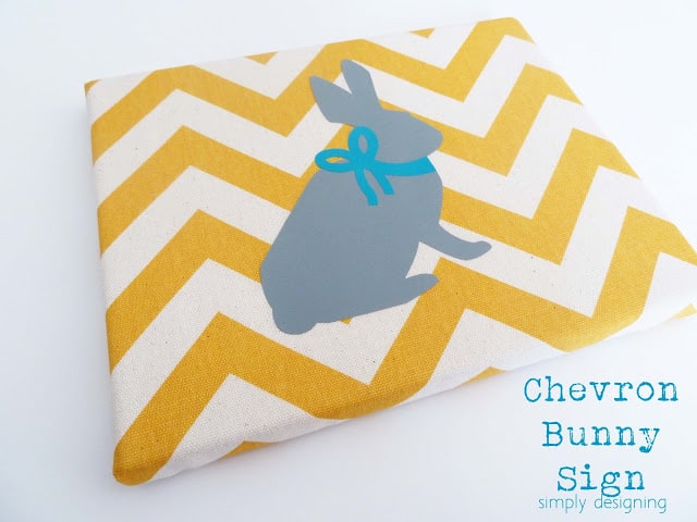 chevron bunny sign 01a1 | Chevron Bunny Sign | 24 |