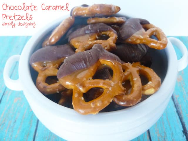 chocolate caramel pretzels 11 | Chocolate Covered Caramel Pretzels | 34 |
