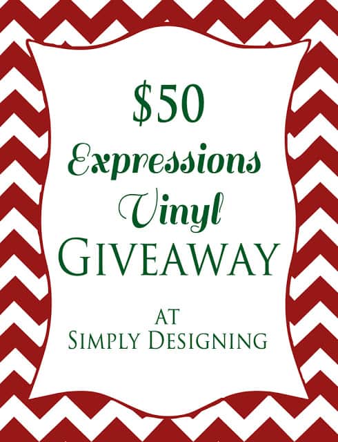 | $50 Expressions Vinyl Giveaway | 25 |