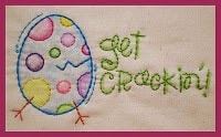 get crackin1 | FREE Easter Stitching Pattern from Twin Stitchers | 40 |