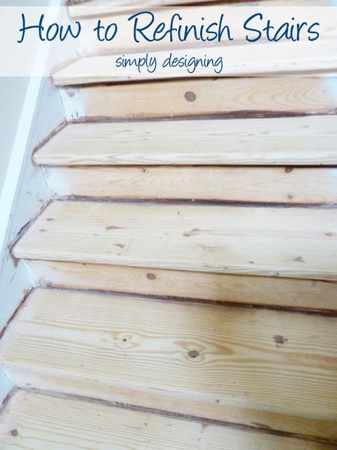 how+to+refinish+stairs1 | Staircase Make-Over {Part 3}: and the downhill spiral continues | 26 |