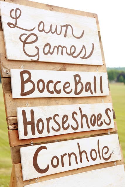 lawn games1 | 3 Ideas for Kid-Zones at a Wedding or Party | 13 |