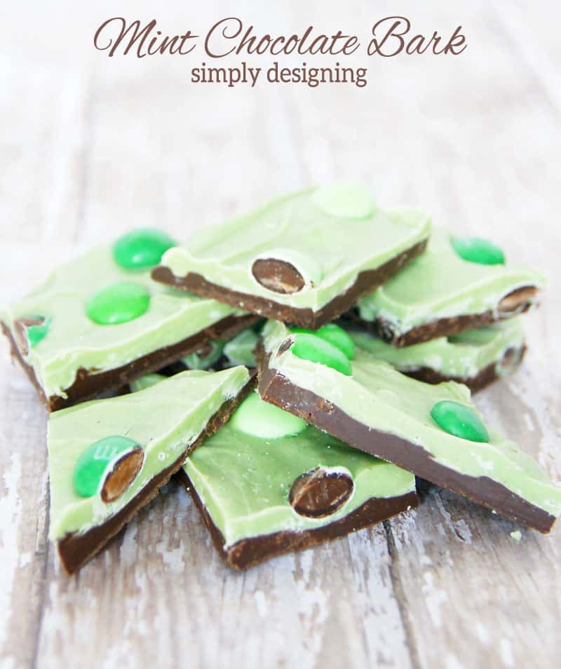 mint+chocolate+bark+11 | Mint Chocolate Bark + a St. Patrick's Day Target Giveaway | 25 | color blocked easter eggs