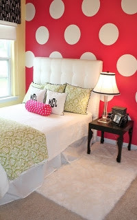 polkadots21 | Polka Dots in a Teen or Tween Bedroom | 2 |