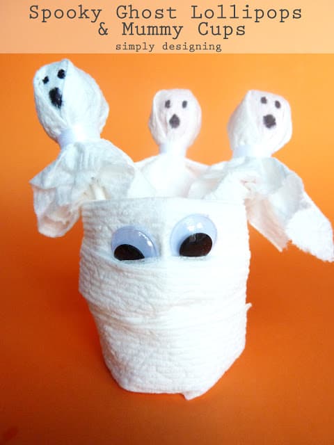 spooky+ghost+lollipops+and+mummy+cups1 | Spooky Ghost Lollipops and Mummy Cups #Halloween #KidsCraft #CottonelleTarget #PMedia #ad | 10 |