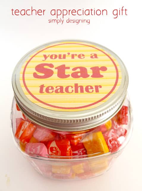 teacher appreciation starburst gift free printable 11 | You're a STAR Teacher {Teacher Appreciation Gift Idea with Printable} | 37 | st patricks day print